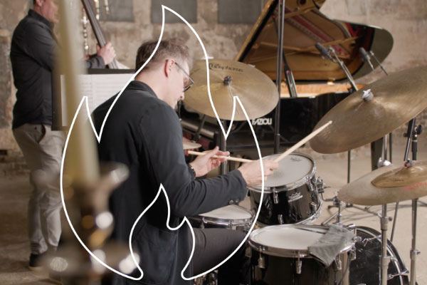 The David Gordon Trio performing