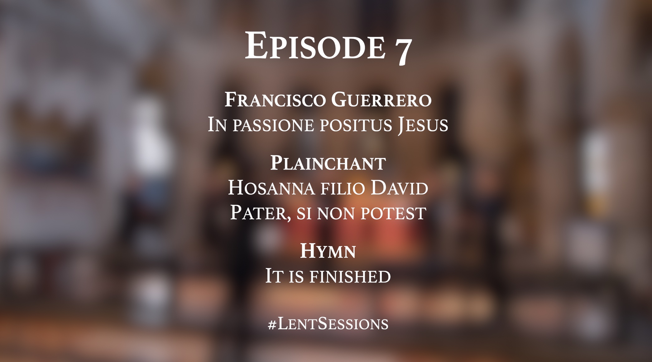 Episode 7: Palm Sunday